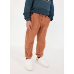 Pantalon gar�on velours c�tel� avec poches marron