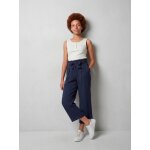 Pantalon en gaze de coton fille jonen encre