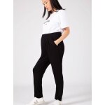 Pantalon grossesse sans bandeau oscar envie de fraise coupe carrot noir