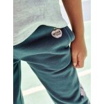 Pantalon jogging basics fille bleu ardoise Pantalon jogging basics fille bleu ardoise