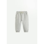 Pantalon de jogging enfant en molleton gris