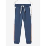 Pantalon jogging fille avec bandes côtés gris Pantalon jogging fille avec bandes côtés gris