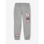 Pantalon jogging gar�on gris chin�