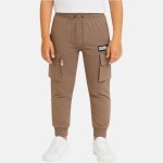 Pantalon de jogging gar�on marron