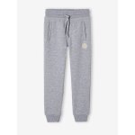 Pantalon jogging garon en molleton gris