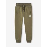 Pantalon jogging garon en molleton kaki