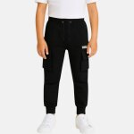 Pantalon de jogging gar�on noir