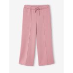 Pantalon jogging large fille vieux rose