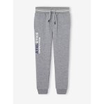Pantalon jogging sport en molleton garon gris chin