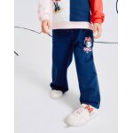 Pantalon jogpant en coton wide leg minnie bleu fonc