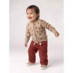 Pantalon large b�b� fille marron