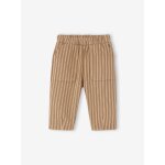 Pantalon large b�b� gar�on beige