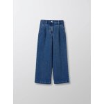 Pantalon large en denim - collection junior denim bleu