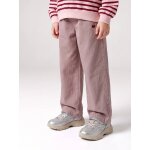Pantalon large fille mauve