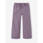 Pantalon large fille violine
