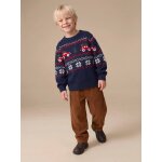 Pantalon large gar�on cappuccino