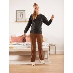 Pantalon large imprim lopard de grossesse leopard