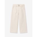 Pantalon large twill �cru