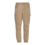 Pantalon multipoches beige