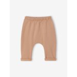 Pantalon naissance en molleton imprim lopard camel