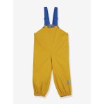 Pantalon de pluie pour enfants avec bretelles pullea finkid jaune