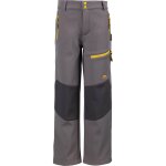 Pantalon de randonne hurry gris orage / jaune