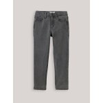 Pantalon relax en denim gar�on denim gris fonce