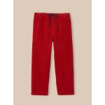Pantalon relax en velours ctel rouge fonce