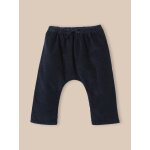 Pantalon sarouel en velours bb marine