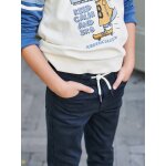 Pantalon slim couleur facile  enfiler garon bleu nuit