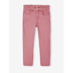 Pantalon slim fille mauve