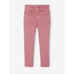Pantalon slim fille morphologie fin mauve