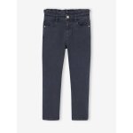 Pantalon slim fille morphologie large encre
