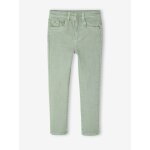 Pantalon slim morpho fin fille vert sauge