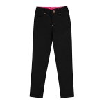 Pantalon slim stretch coton fin morgan noir