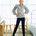 Pantalon slim velours morgan noir