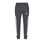 Pantalon de surv�tement gar�on en coton gris, blanc
