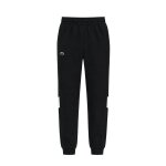 Pantalon de surv�tement gar�on en coton noir fonc�