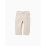 Pantalon en toile beige clair Pantalon en toile beige clair