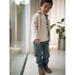 Pantalon en velours ctel garon facile  enfiler bleu ardoise