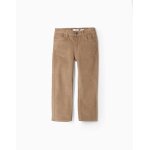 Pantalon en velours ctel slim fit beige