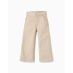 Pantalon en velours ctel wide leg blanc