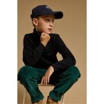Pantalon en velours en coton enfant dark sea