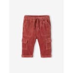 Pantalon en velours style battle bébé terracotta Pantalon en velours style battle bébé terracotta