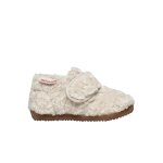Pantoufles en fausse fourrure home beige - Pantoufles en fausse fourrure home beige -