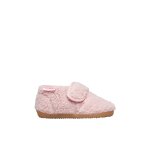 Pantoufles en laine home rose