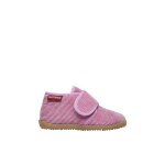 Pantoufles en su�de home rose - beige