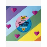 Papier origami premium basic folia, 500 feuilles carr�es multicolore