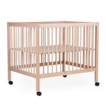 Parc pour b�b� en bois + roues 95x75 cm parc 99 naturel
