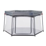Parc b�b� hexagonal pliable l�ger luxembourg gris